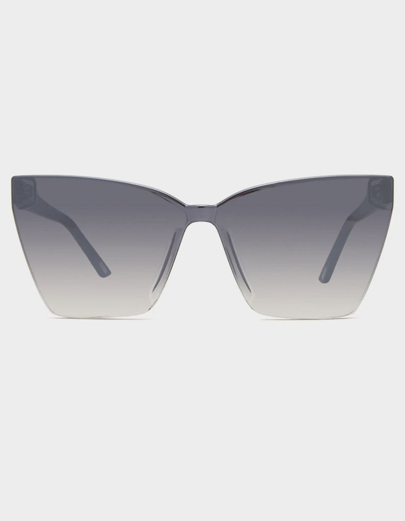 DIFF EYEWEAR Goldie Black Smoke Sunglasses image number 1