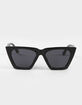 RSQ Plastic Square Cat Eye Sunglasses image number 2
