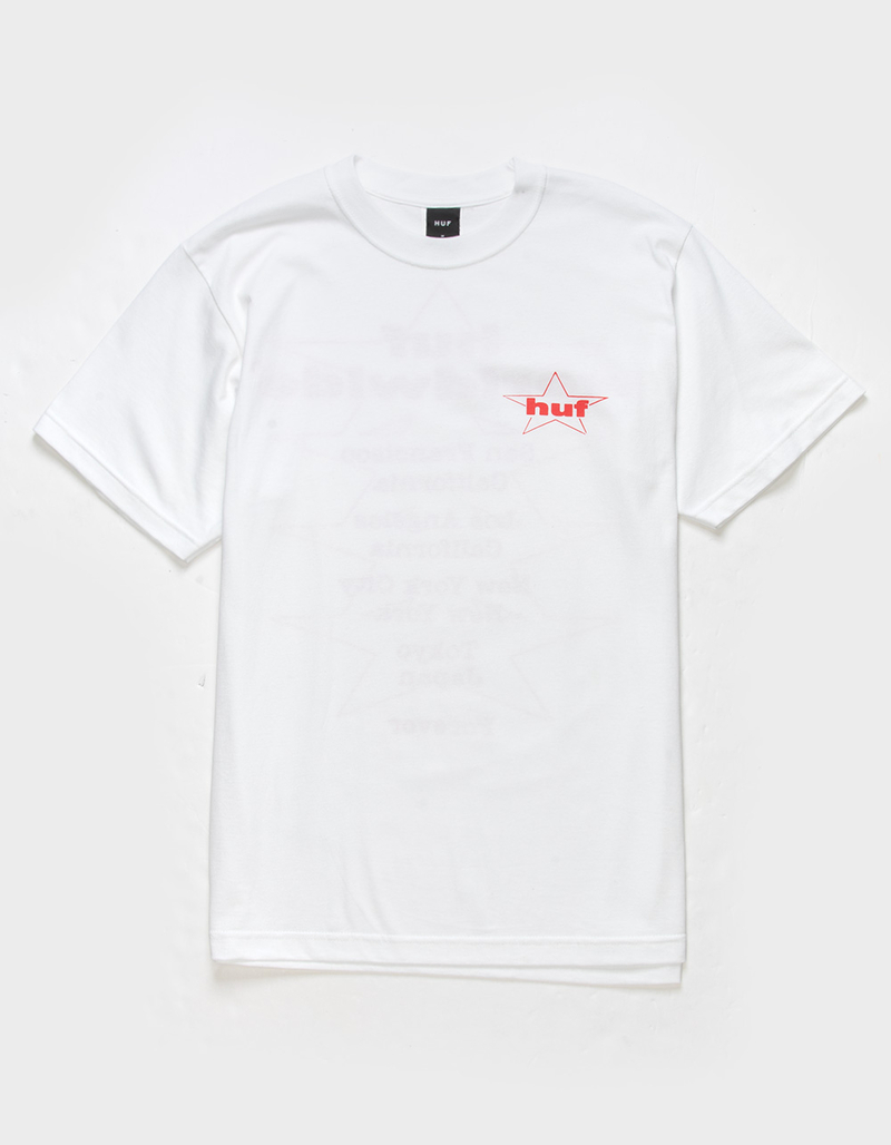 HUF Renown Worldwide Mens Tee image number 1