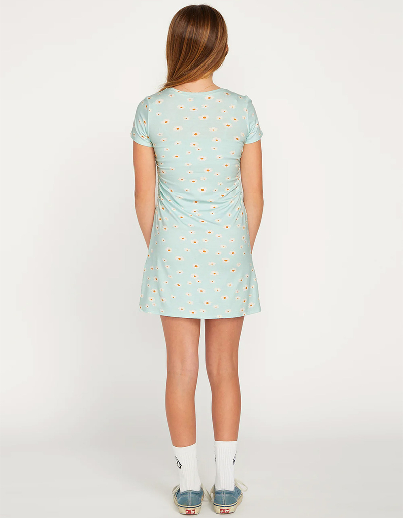 VOLCOM Cryptogram Girls Short Sleeve Dress image number 3
