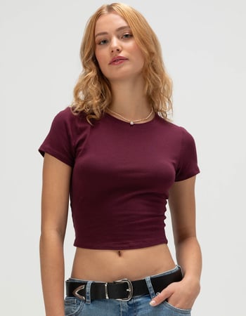 TILLYS Womens Baby Tee Primary Image