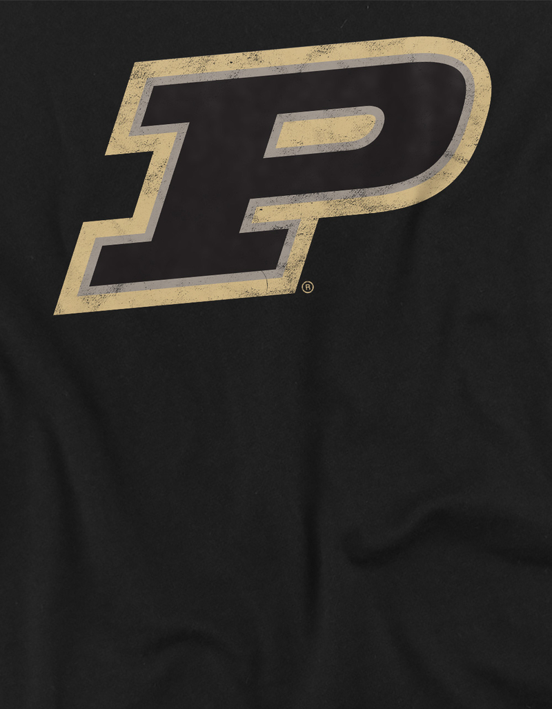 PURDUE UNIVERSITY Official Distressed Primary Logo Boys Tee image number 1