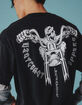 WEST COAST CHOPPERS Skeleton Moto Mens Long Sleeve 2fer Tee image number 2