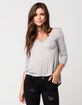 FULL TILT Lattice Womens Top image number 1