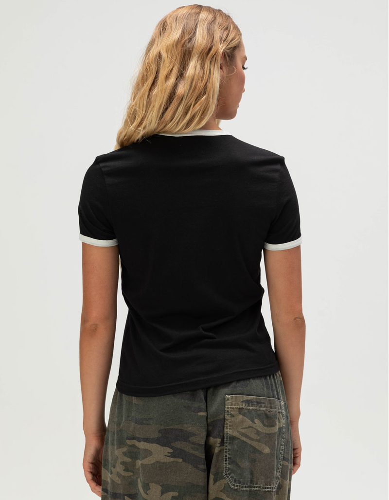 BRIXTON x Ford Mud Marathon Womens Ringer Tee image number 3