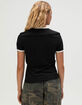 BRIXTON x Ford Mud Marathon Womens Ringer Tee image number 4