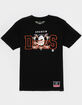 MITCHELL & NESS Anaheim Ducks See Thru Mens Tee image number 1