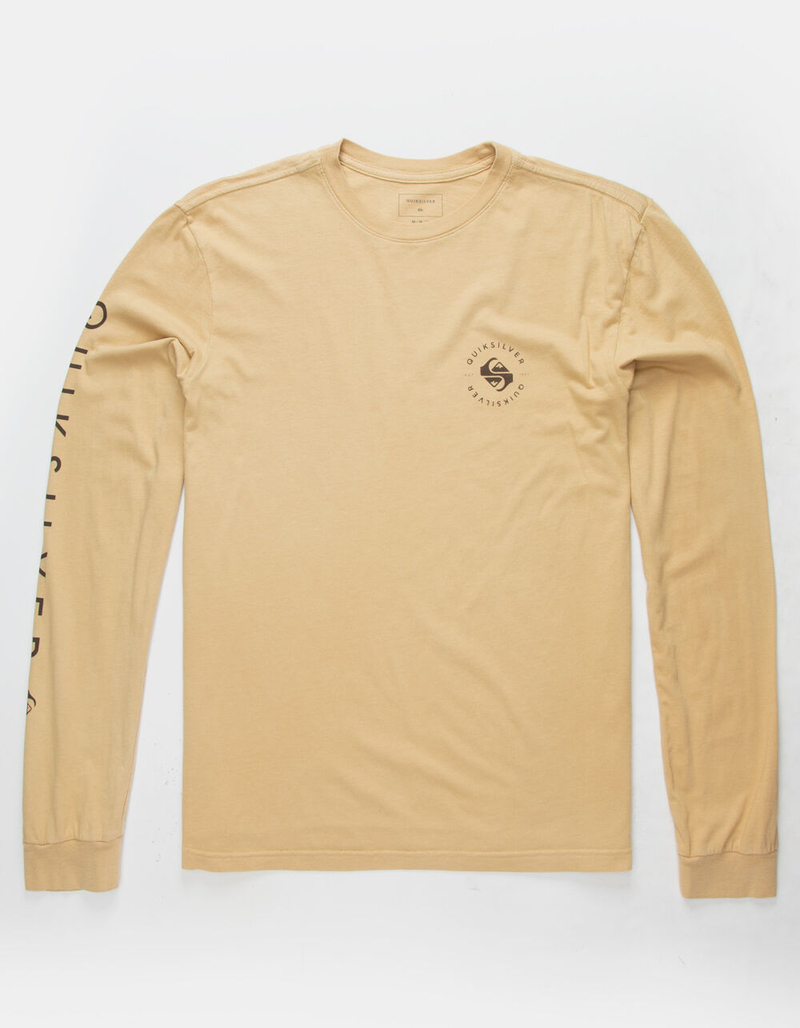 QUIKSILVER Jammer Light Gold Mens T-Shirt image number 0