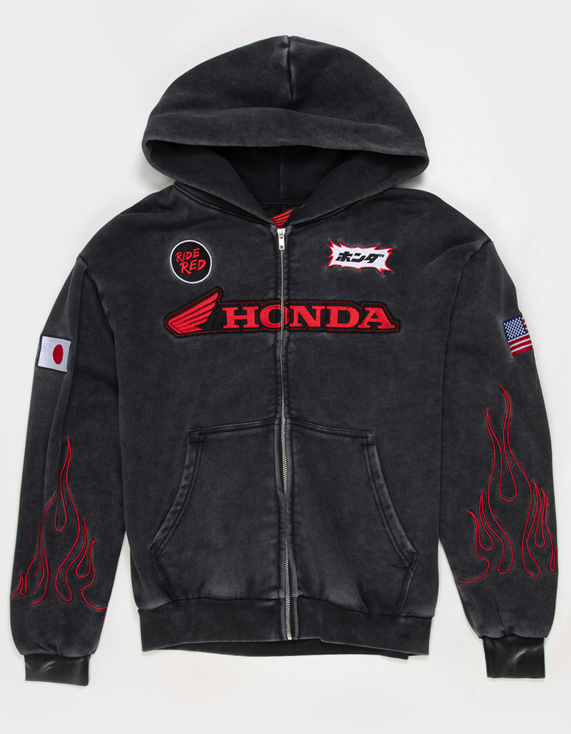 HONDA Daytona Mens Zip-Up Hoodie image number 5
