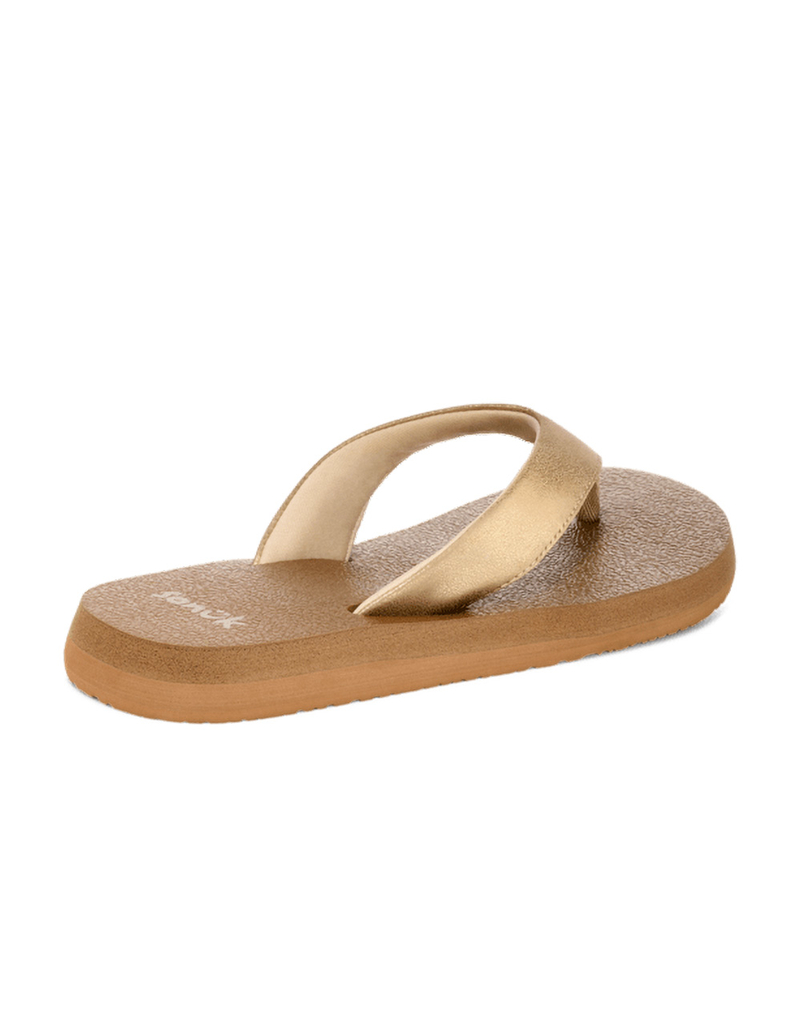 SANUK Yoga Mat II Metallic Womens Flip Flops image number 2
