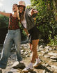 JJXX Sofia Faux Leather Womens Mini Skirt image number 7