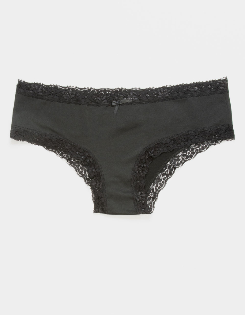 FULL TILT Lace Trim Boyshorts image number 0