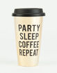 Party Sleep Coffee Tumbler image number 1