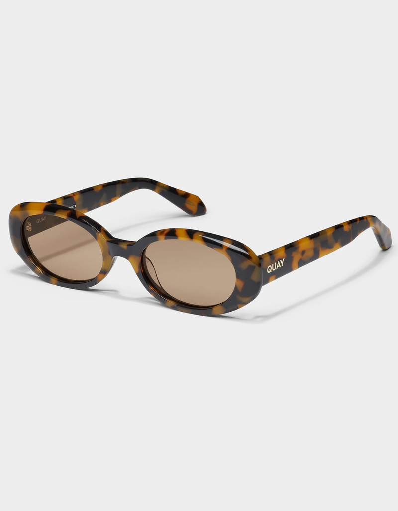QUAY AUSTRALIA Felt Cute Sunglasses image number 0