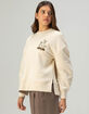 TIMBERLAND Brushed Womens Crewneck Sweatshirt image number 3