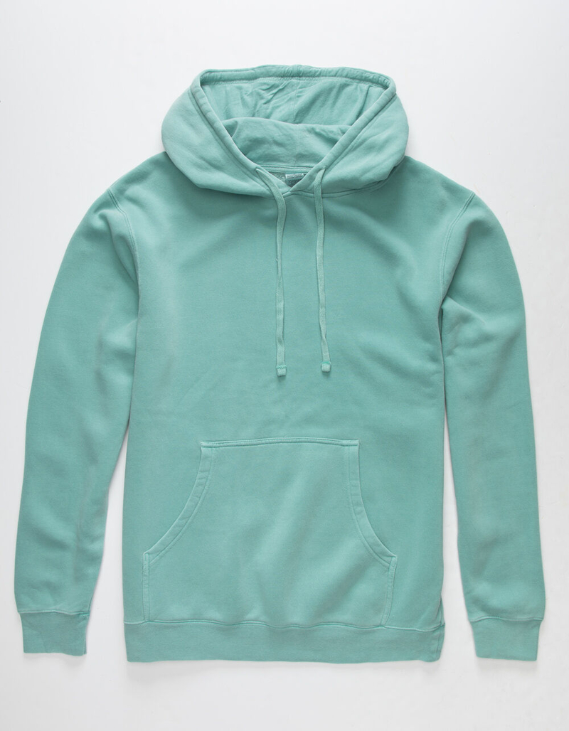 INDEPENDENT TRADING COMPANY Pigment Dye Mens Green Hoodie image number 0