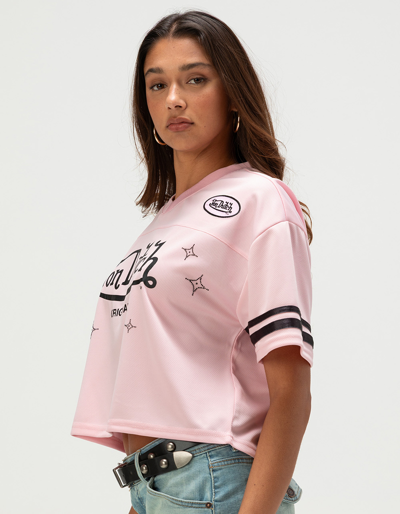 VON DUTCH Womens V-Neck Jersey image number 2