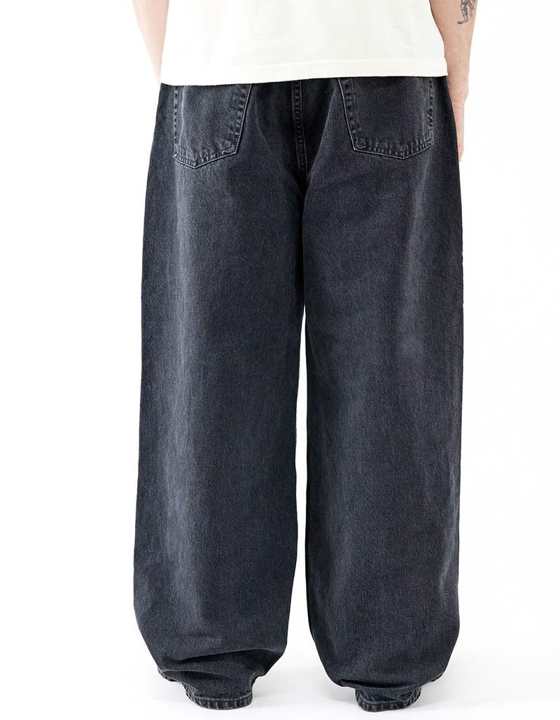 BDG Urban Outfitters Faded Black Jack Mens Relaxed Wide Fit Jeans image number 3