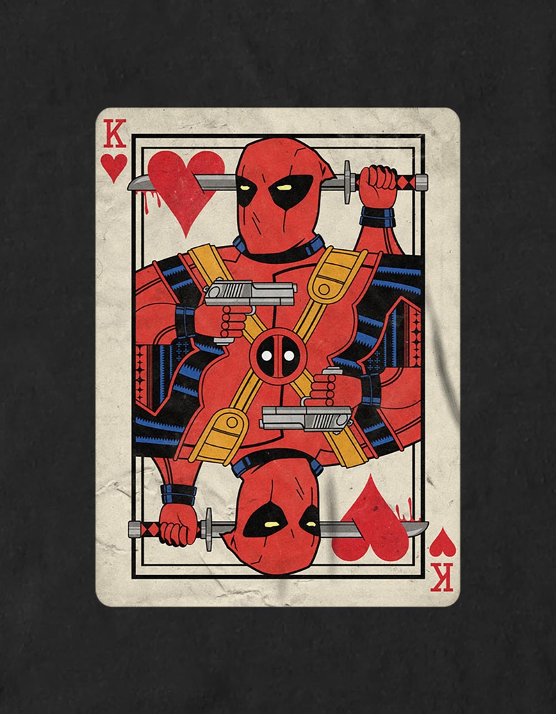 DEADPOOL King Of Hearts Unisex Tee image number 1