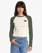 RVCA Classic Raglan Womens Long Sleeve Tee image number 1