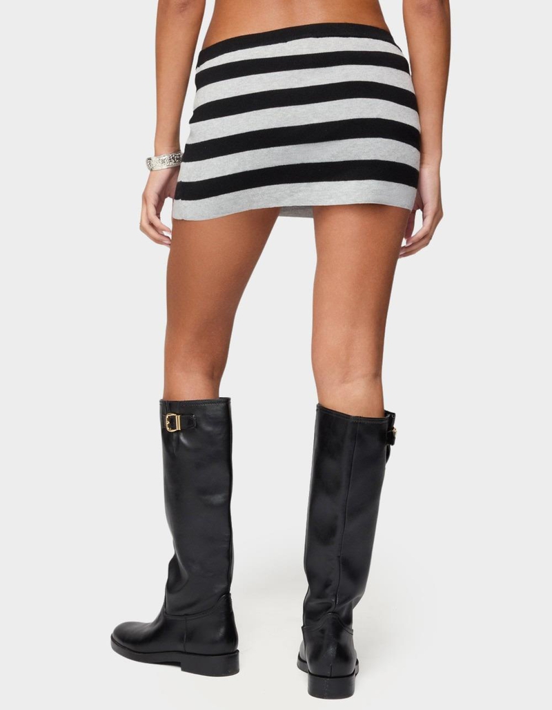 EDIKTED Kezia Striped Knit Mini Skort image number 2