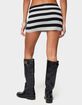 EDIKTED Kezia Striped Knit Mini Skort image number 3