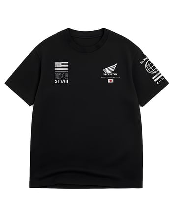 HONDA Alliance Mens Boxy Tee Alternative Image