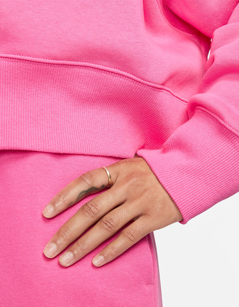 NIKE Sportswear Phoenix Womens Oversized Crop Crewneck Sweatshirt image number 5