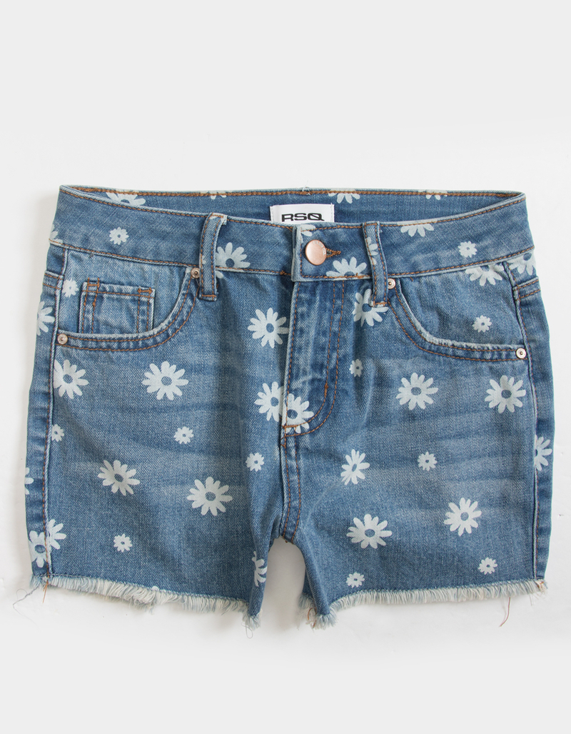 RSQ Floral Print Girls Shorts image number 1