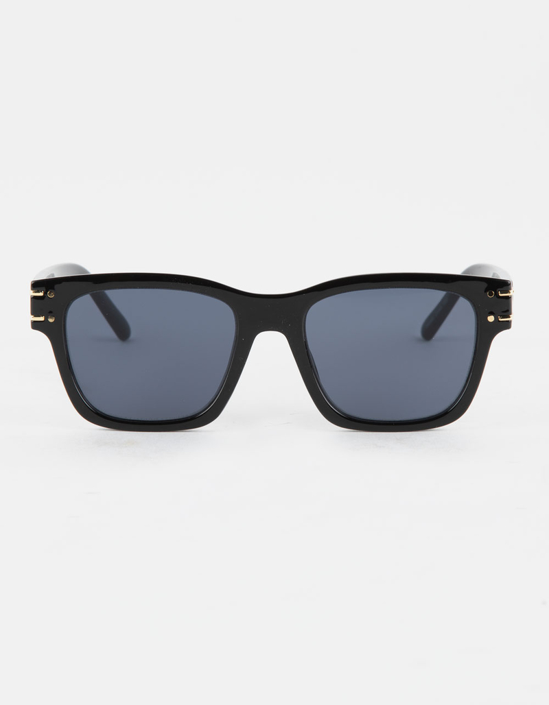 RSQ Square Gold Temple Sunglasses image number 1