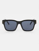 RSQ Square Gold Temple Sunglasses image number 2