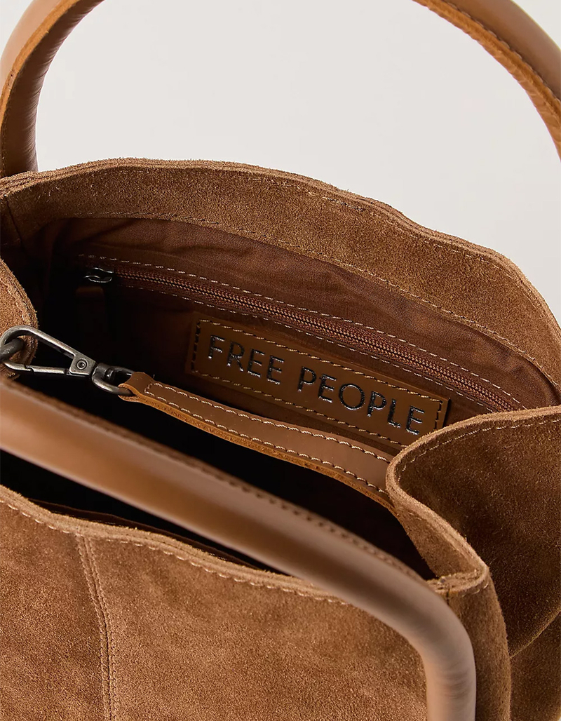 FREE PEOPLE Barlow Suede Bucket Bag image number 1