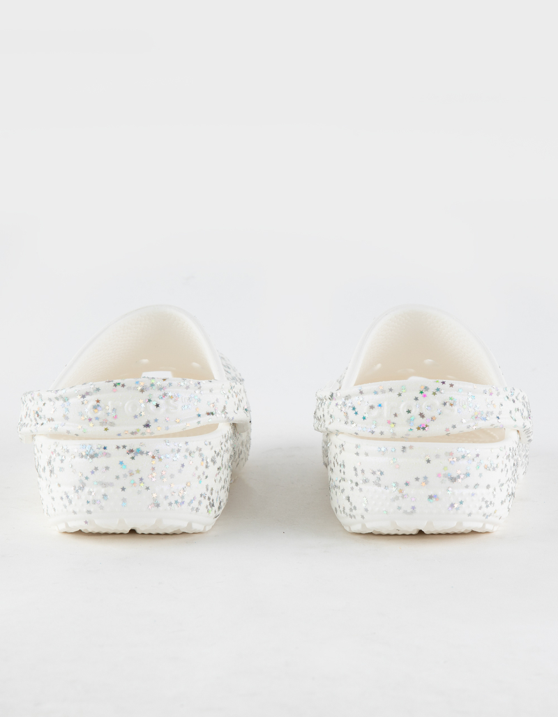 CROCS Classic Starry Glitter Womens Clogs image number 3