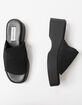 STEVE MADDEN Slinky30 Womens Platform Slide Sandals image number 5
