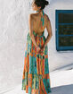 O'NEILL Jennifer Womens Halter Maxi Dress image number 2