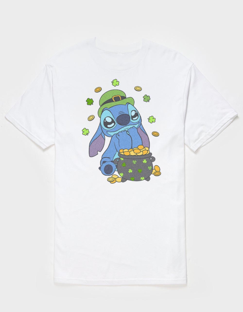 LILO & STITCH Stitch Strucks Gold Unisex Tee image number 0
