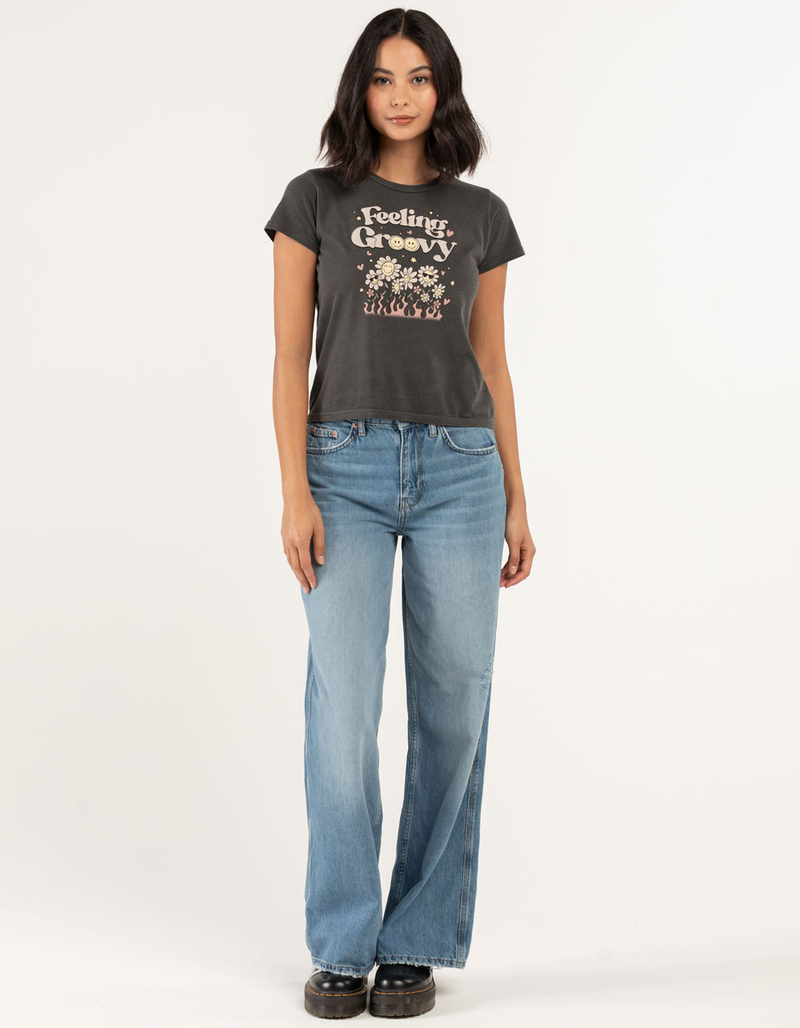 FULL TILT Feeling Groovy Womens Tee image number 3