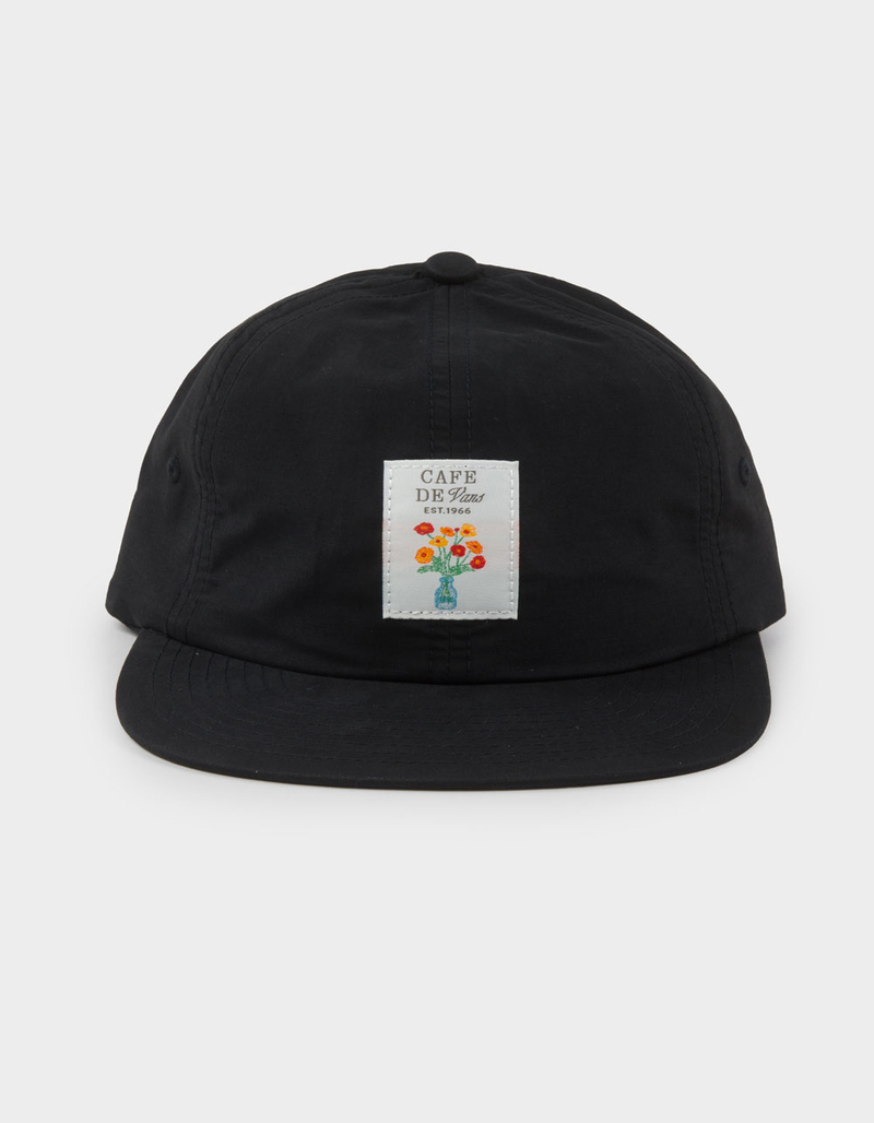 VANS Cafe Jockey Strapback Hat image number 1