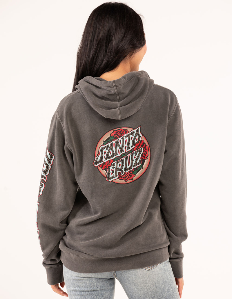 SANTA CRUZ Dressen Roses Dot Womens Oversized Hoodie image number 0