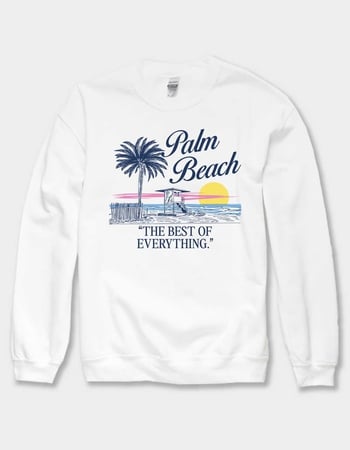 PALM BEACH The Best Unisex Crewneck Sweatshirt Primary Image