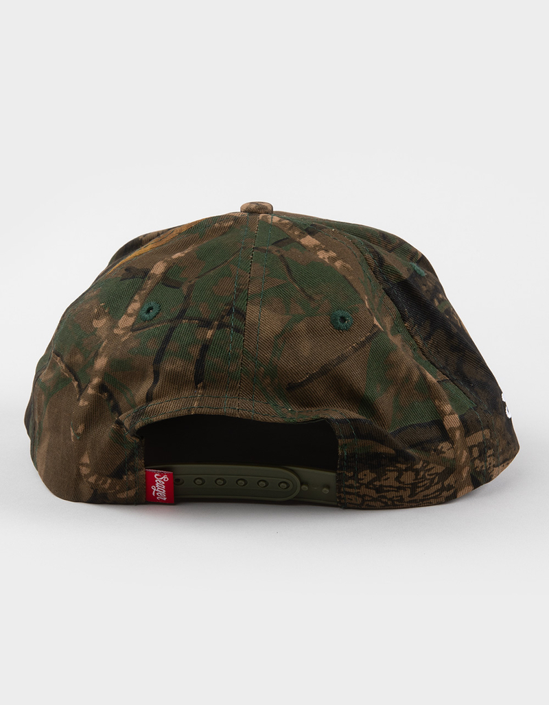 SEAGER SGR USA Camo Snapback Hat image number 3