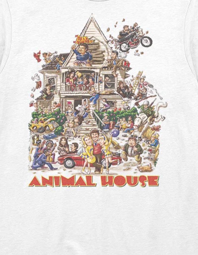ANIMAL HOUSE Animal House Cartoon Unisex Tee image number 1