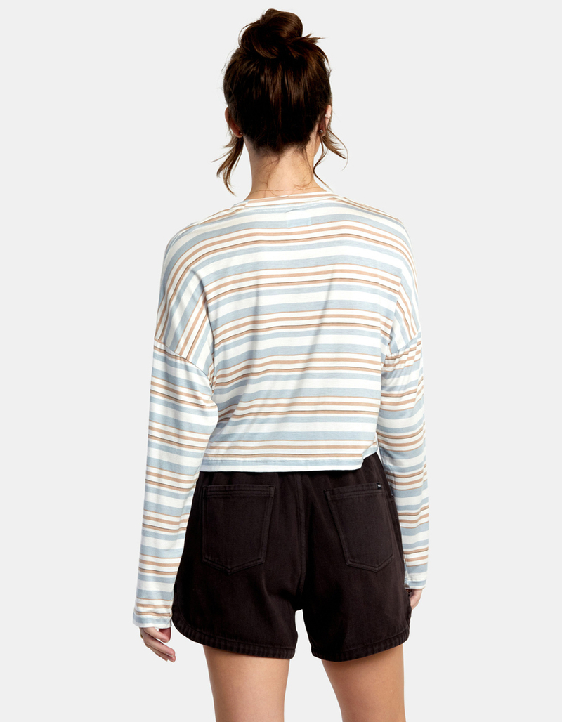 RVCA Countdown II Womens Long Sleeve Knit Top image number 2