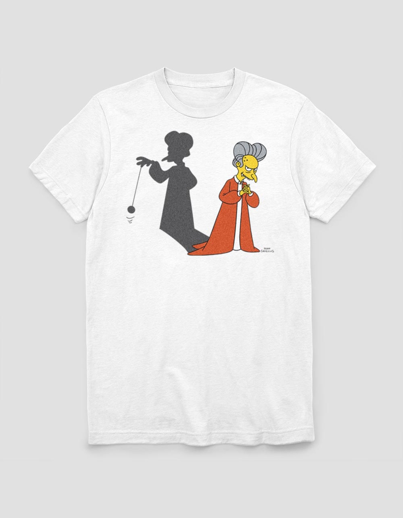 THE SIMPSONS Dracula Mr. Burns Unisex Tee image number 0