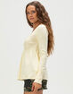 RSQ Womens Long Sleeve Babydoll Top image number 3
