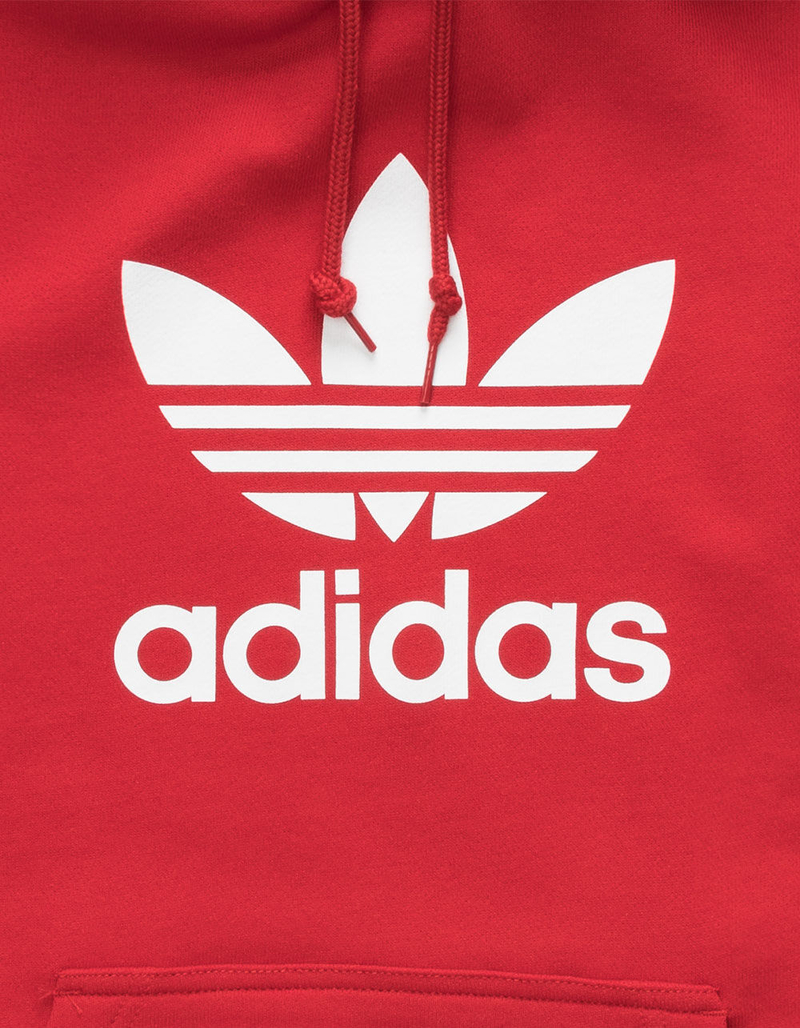 ADIDAS Originals Trefoil Red Mens Hoodie image number 1