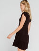 SKY AND SPARROW V Neck Babydoll Dress image number 2