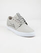 LAKAI Griffin Silver Textile Mens Shoes image number 2
