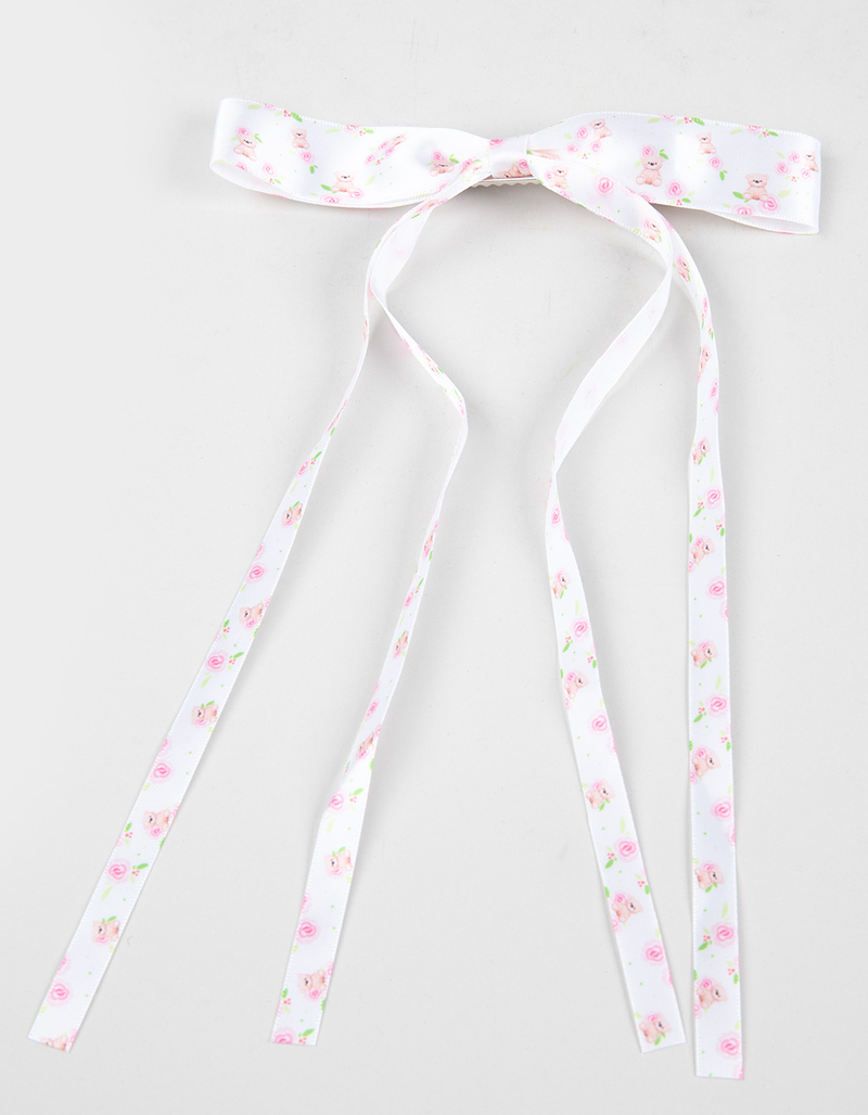 FULL TILT 2 Pack Bear Bow and Claw Clip Set image number 3