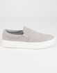 SODA Platform Womens Gray Slip-On Shoes image number 1